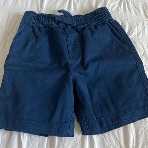 Infant blue shorts.